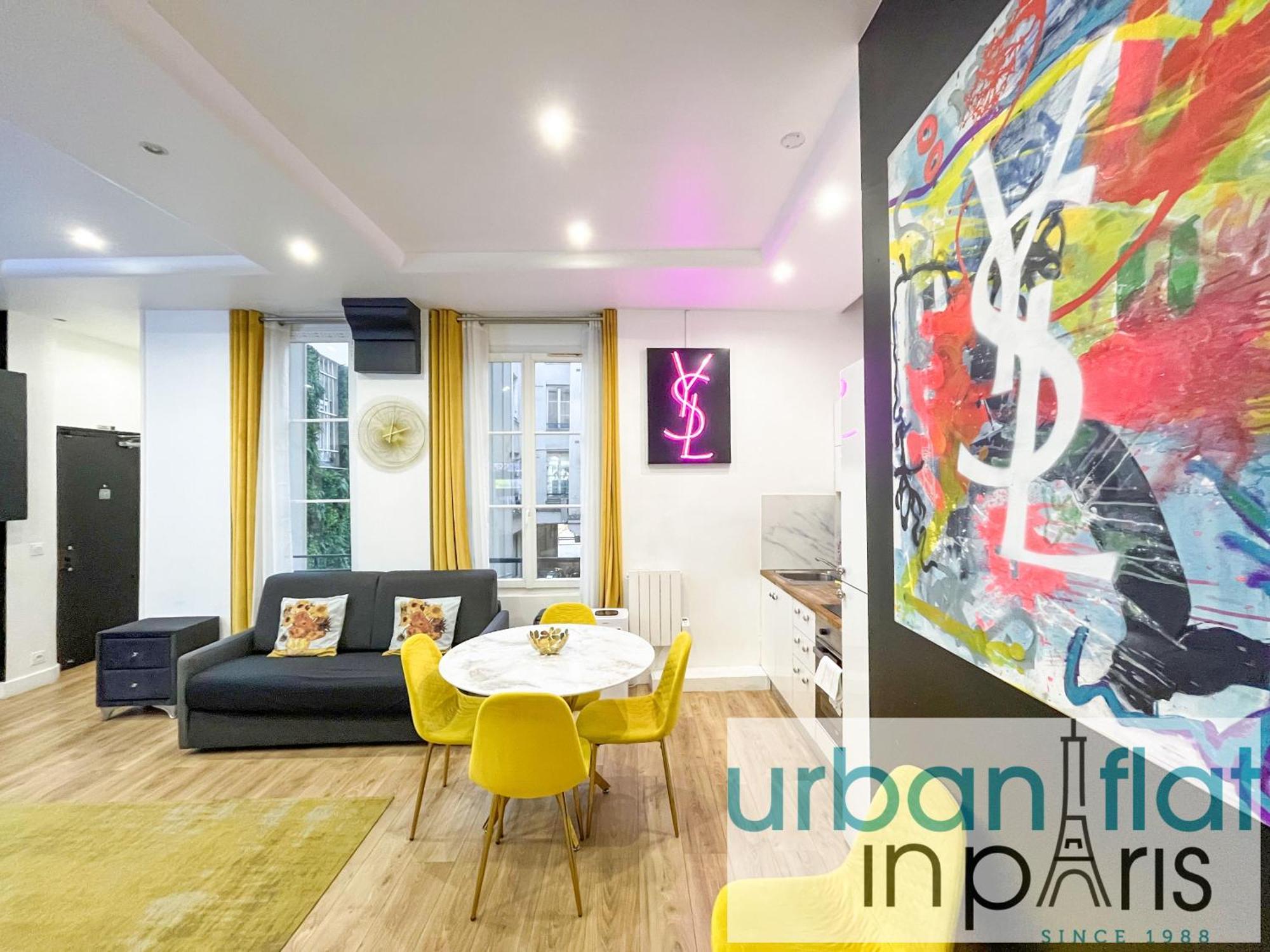 Urban Flat 156 - Ysl Saint Denis Apartment *